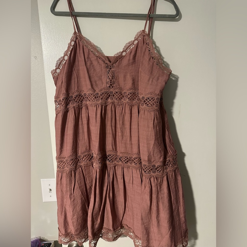 Express XL dress. Dusty rose color perfect condition